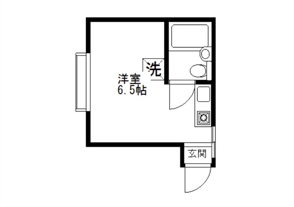 シャンブル武蔵関の物件間取画像